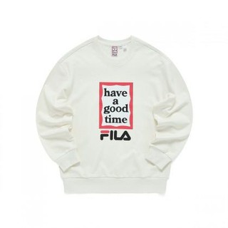 FILA 斐乐 Have A Good Time 中性运动卫衣 F51U149204F-WT