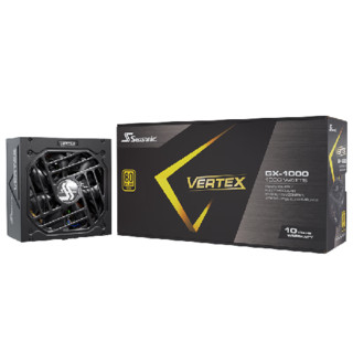 Seasonic 海韵 Vertex 峰睿 GX 1200 金牌（90%）全模组ATX电源 1200W