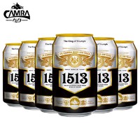 CAMRA 凯爵 1513啤酒凯旋黑罐 330ml*24听 经典清爽铝罐 整箱装