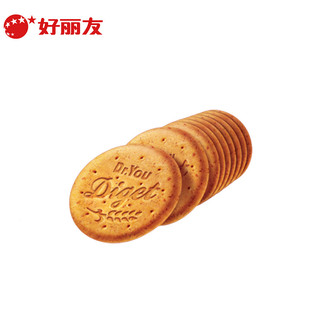 好丽友（Orion）韩国原装进口全麦饼干原味194g 营养代餐酥脆零食
