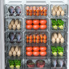 冰箱收纳盒抽屉式保鲜盒食品级水果鸡蛋冷冻饺子食物冷藏整理神器