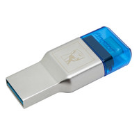 Kingston 金士顿 Micro SD读卡器 高速USB3.1双接口 Type-C 手机TF卡读卡器
