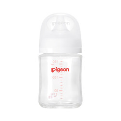 Pigeon 贝亲 自然实感第3代 宽口径玻璃奶瓶 160ml