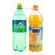 Fanta 芬达 雪碧 1.25L汽水+美汁源果粒橙1.25L果汁饮料2瓶组合装 果汽双提