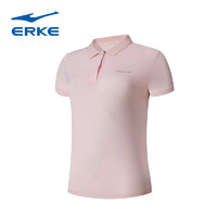 ERKE 鸿星尔克 官方旗舰短袖T恤女士夏季运动透气舒适简约