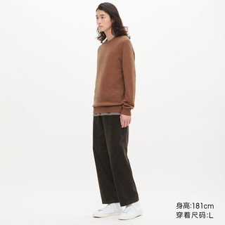 UNIQLO 优衣库 男装 羊毛圆领针织衫(长袖) 450552 初上市299