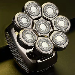 yueke约克技术八刀头电动光头神器剃光头专用自刮光头剃须刀约克刮胡