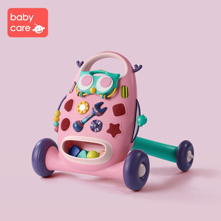 babycare 婴儿学步车 手推车多功能防侧翻宝宝平衡车儿童助步车 BC2008043-1温洛克红