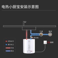 micoe 四季沐歌 储水式厨用电热热水器 6.6L  M3-J6.6-16A-H1