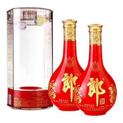 LANGJIU 郎酒 红花郎15 53%vol 酱香型白酒 500ml*2瓶