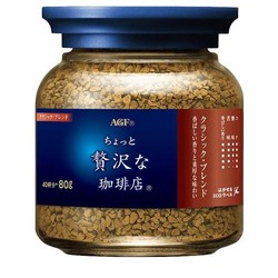 AGF 冻干速溶黑咖啡 80g