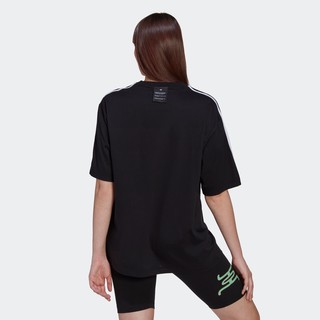 adidas ORIGINALS TEE 女子运动T恤 HT3767 黑色 34