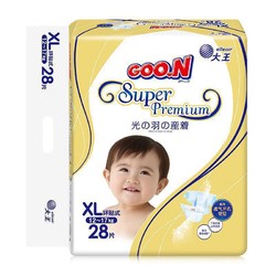 GOO.N 大王 光羽系列 婴儿纸尿裤 XL28片