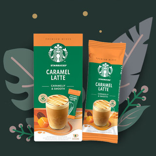 STARBUCKS 星巴克 速溶花式咖啡 焦糖风味 4袋