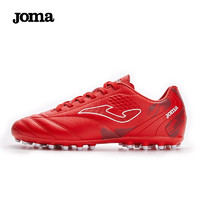 Joma 荷马 男士足球鞋MG/TF碎钉鞋男人草场地专业比赛训练成人飞盘鞋 3068MG 红色 43