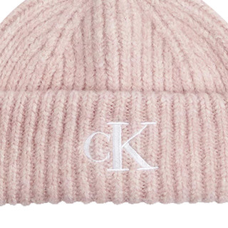 Calvin Klein Jeans 卡尔文·克莱恩牛仔 女士毛线帽 K60K608364AEO 粉色