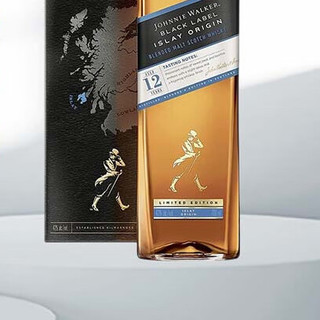 JOHNNIE WALKER 尊尼获加 黑牌 艾雷岛 12年 调和 苏格兰威士忌 40%vol 700ml 礼盒装
