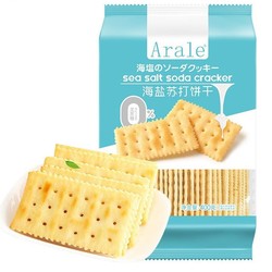 ARALE 阿拉蕾 海盐苏打饼干 400g