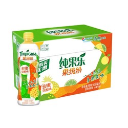 pepsi 百事 果缤纷 金橙凤梨味水果饮料450ml x 15瓶