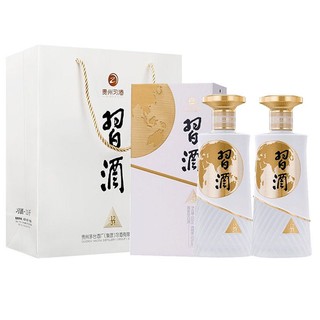 XIJIU 习酒 123干 (白)53度500ml*2瓶装正品特价送礼白酒