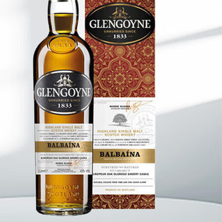 GLENGOYNE 格兰高依 巴贝纳 单一麦芽 苏格兰威士忌 43%vol 1L