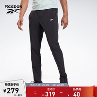 Reebok锐步官方男子PANT经典黑色室内健身训练舒适运动长裤GT3220 GT3220_黑色 A/2XL