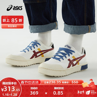 ASICS 亚瑟士 Court Trail 中性休闲运动鞋 1203A146-101 白色/红色 43.5