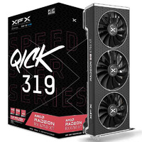 XFX 讯景 RX 6750 XT 海外版 V2 显卡 12GB 黑色