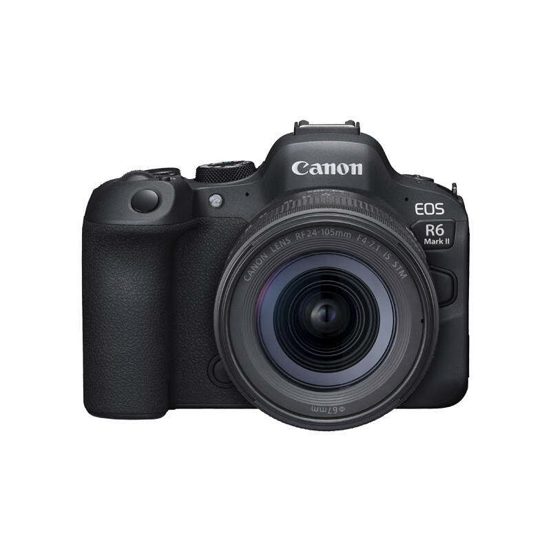 EOS R6 Mark II 全画幅 微单相机 黑色 24-105mm F7.1 标准变焦镜头 单头套机