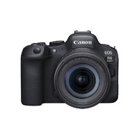Canon 佳能 EOS R6 Mark II 全画幅 微单相机 黑色 24-105mm F7.1 L级标准变焦镜头 单头套机