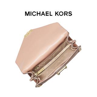 MICHAEL KORS 迈克·科尔斯 MK Whitney 大号拼色老花铆钉斜挎包单肩女包 30H0GWHL3Y