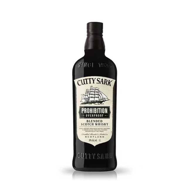 顺风 Cutty Sark 禁令限量版苏格兰调和威士忌 50%vol 1L