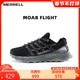 MERRELL 迈乐 户外越野跑鞋男MOAB FLIGHT系带轻便防滑耐磨徒步鞋