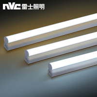 雷士 NVC Lighting照明t5灯管一体化支架日光灯1.2米长条家用节能超亮灯带一箱 暖黄 其它 12W-长1米