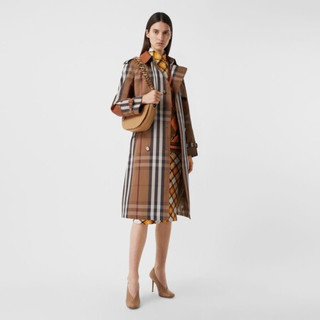 BURBERRY 博柏利 Olympia系列 女士单肩包 80368281 驼色 中号