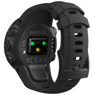 SUUNTO 颂拓 SUUNTO 5 运动手表套装 SS050304000 全黑 46mm （运动手表+Haylou真无线耳机+钢化膜）