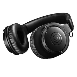 audio-technica 铁三角 ATH-M20xBT 耳罩式头戴式动圈蓝牙耳机 黑色