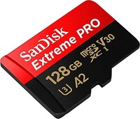 SanDisk 闪迪 128GB Extreme PRO microSDXC 卡 + SD 适配器 + RescuePRO 豪华版