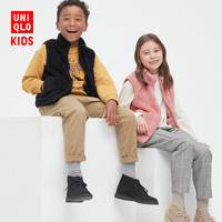 UNIQLO 优衣库 儿童长绒摇粒绒马甲449888