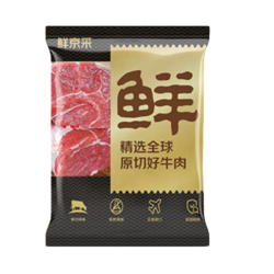 鲜京采 原切牛腱子 2kg（限北京）