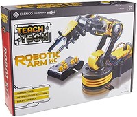 ELENCO Teach Tech 机器人手臂线控制 | 机器人手臂套件 | STEM 儿童教育玩具 12 岁以上