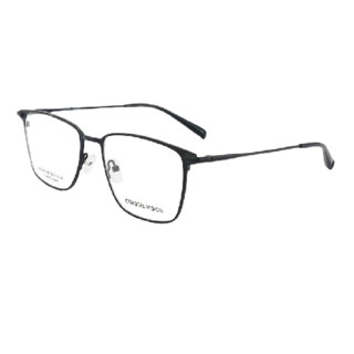 essilor 依视路 CVF4021BK 半钛眼镜框+钻晶A4系列 防蓝光镜片