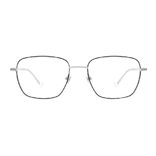 essilor 依视路 CVO2007BK 黑色金属眼镜框+钻晶A4系列 1.60折射率 防蓝光镜片