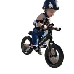 Kinderkraft 可可乐园 kk平衡车儿童1-3岁滑步车2-6岁无脚踏自行车 减震黑