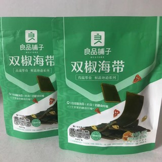 良品铺子双椒海带85gx3袋香辣海带丝海鲜即食解馋休闲零食小包装