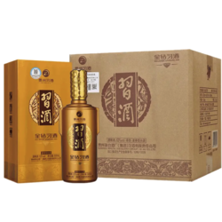 XIJIU 习酒 金钻 酱香型白酒 53度 500mL 6瓶 整箱装