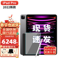 苹果（Apple）ipadpro2022新款11英寸苹果平板电脑2021升级版 M2芯片 11 寸 灰色 官 方 标 配 128G WLAN版 1TB WLAN版 12.9寸灰色+定制笔+壳膜