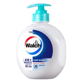 Walch 威露士 健康抑菌洗手液525ml*5瓶 有效抑制99.9%细菌 倍护滋润