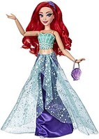 Disney Princess 风格系列,爱丽儿娃娃,现代风格,带钱包和鞋子