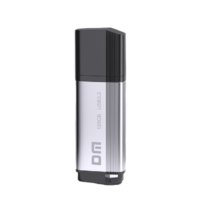 PLUS会员：DM 大迈 PD196 USB3.2 U盘 银色/黑色 64GB USB-A